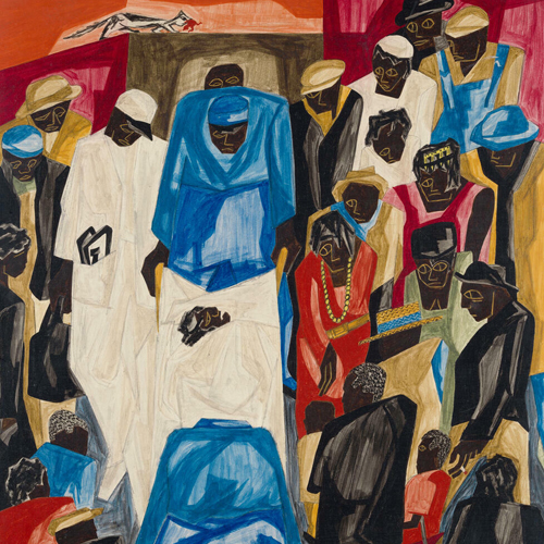 Jacob Lawrence, Ambulance Call, 1948
