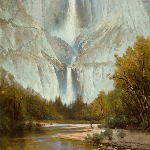 Thomas Hill, Yosemite Falls, 1884