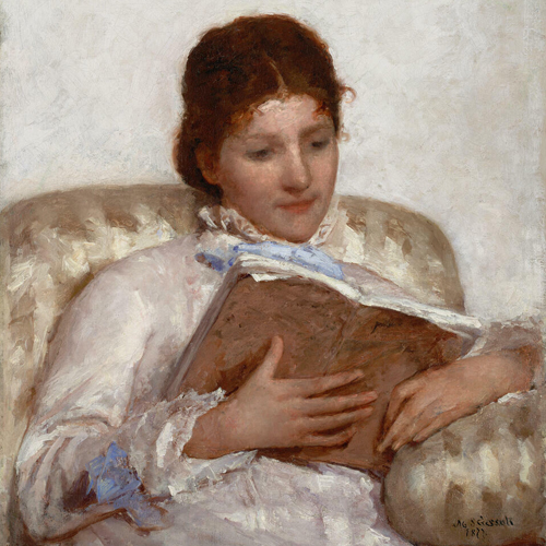 Mary Cassatt, The Reader, 1877