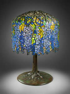 Clara Driscoll - Wisteria table lamp (for Tiffany Studios), ca. 1905-1906