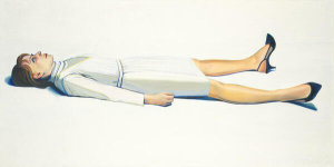 Wayne Thiebaud - Supine Woman, 1963