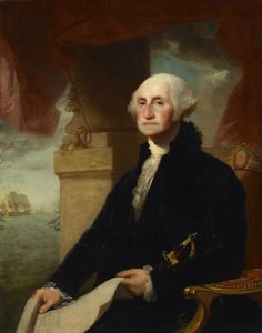Gilbert Stuart - George Washington [The Constable-Hamilton Portrait], 1797