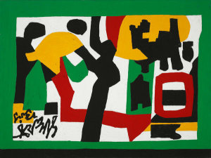 Stuart Davis - Punch Card Flutter No. 3, 1963