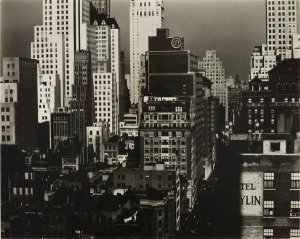 Alfred Stieglitz - North from An American Place, New York, 1930-1931