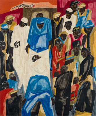 Jacob Lawrence - Ambulance Call, 1948