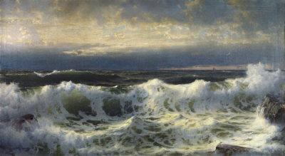 William Trost Richards - Along the Shore, 1903