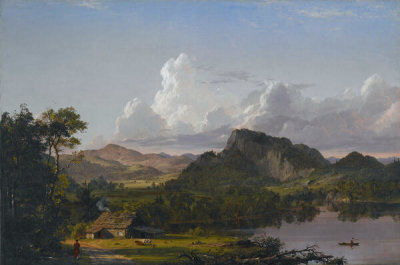 Frederic Church - Home by the Lake, 1852