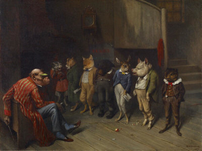 William Holbrook Beard - School Rules, 1887