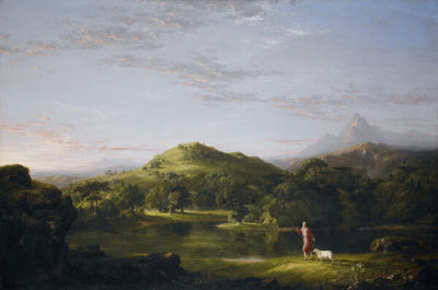 Thomas Cole - The Good Shepherd, 1848