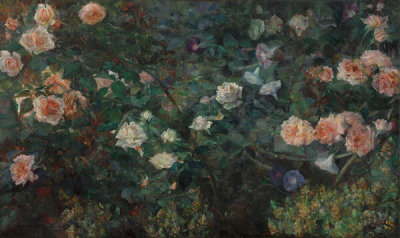 Maria Oakey Dewing - Rose Garden, 1901