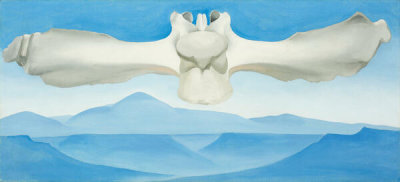 Georgia O'Keeffe - Flying Backbone, 1944