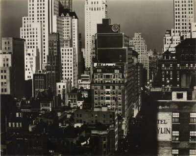 Alfred Stieglitz - North from An American Place, New York, 1930-1931